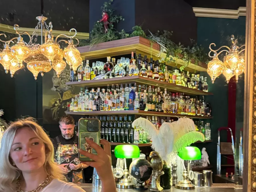 Showing the bar liquid diary cocktails in Innsbruck