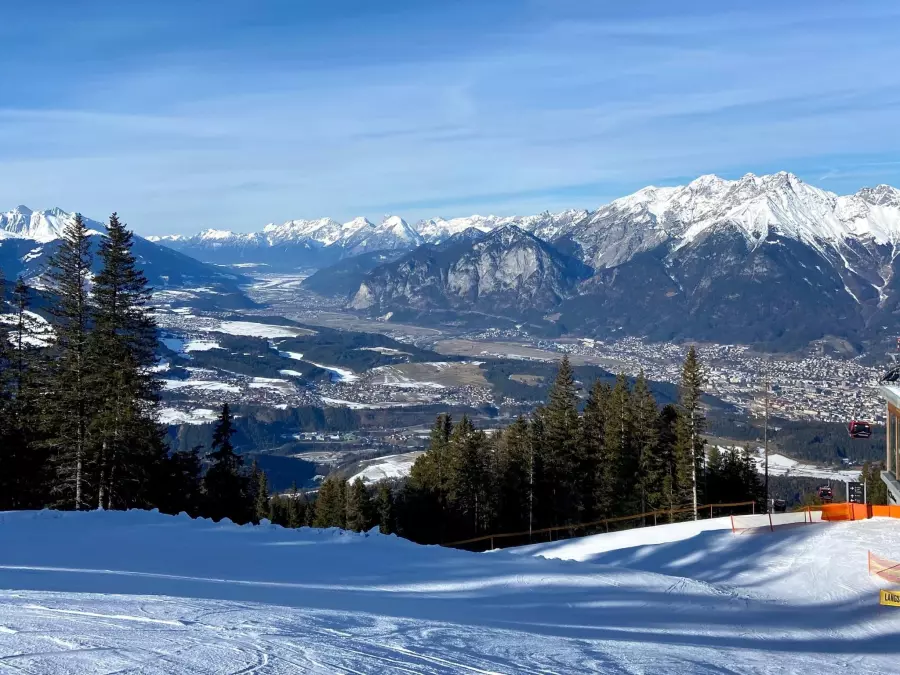 Patscherkofel Slopes Skiing Innsbruck